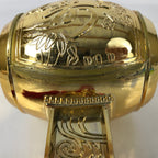Japanese Resin Lucky Hammer Uchideno Kozuchi Vtg Rice Rattling Sound Gold ST22