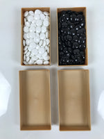 Japanese Resin Portable Go Board Game Set Vtg Folding Goban Igo 19X19 Grid GB104