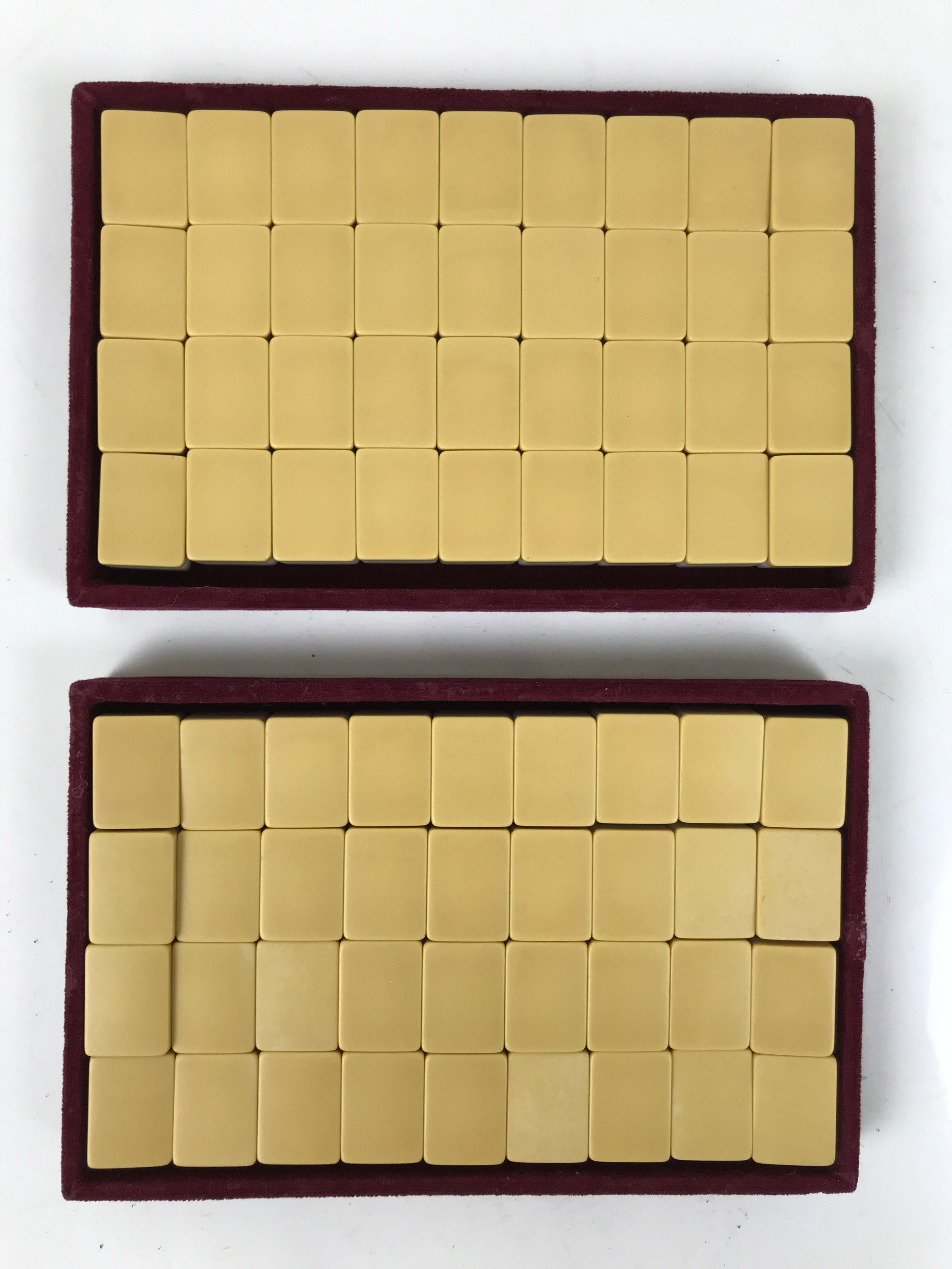 Japanese Riichi Mahjong Full Set Vtg Traditional Chinese Tile Game w/Case JK854