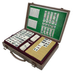 Japanese Riichi Mahjong Full Set Vtg Traditional Chinese Tile Game w/Case JK854