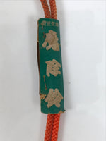 Japanese Road Safety Protection Bell Vtg Round Mayoke Suzu Bamboo Craft JK936