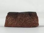 Japanese Rubber Stamp 3 Small Leaves Vtg Floral Sponge Base Stationary HS204