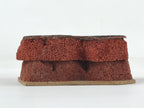 Japanese Rubber Stamp Bamboo Rock Vtg Nature Sponge Base Stationary HS284