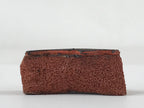 Japanese Rubber Stamp Black Fish Vtg Sponge Base Stationary HS197