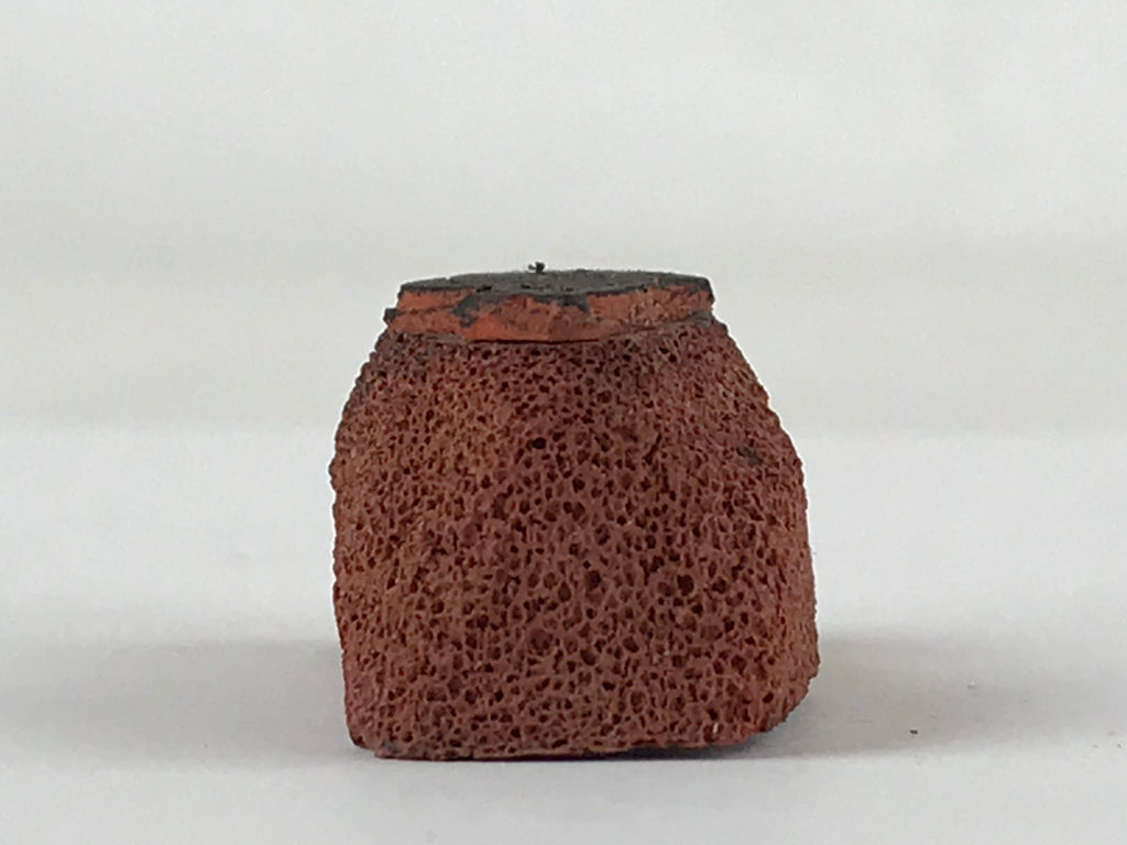 Japanese Rubber Stamp Black Fish Vtg Sponge Base Stationary HS197