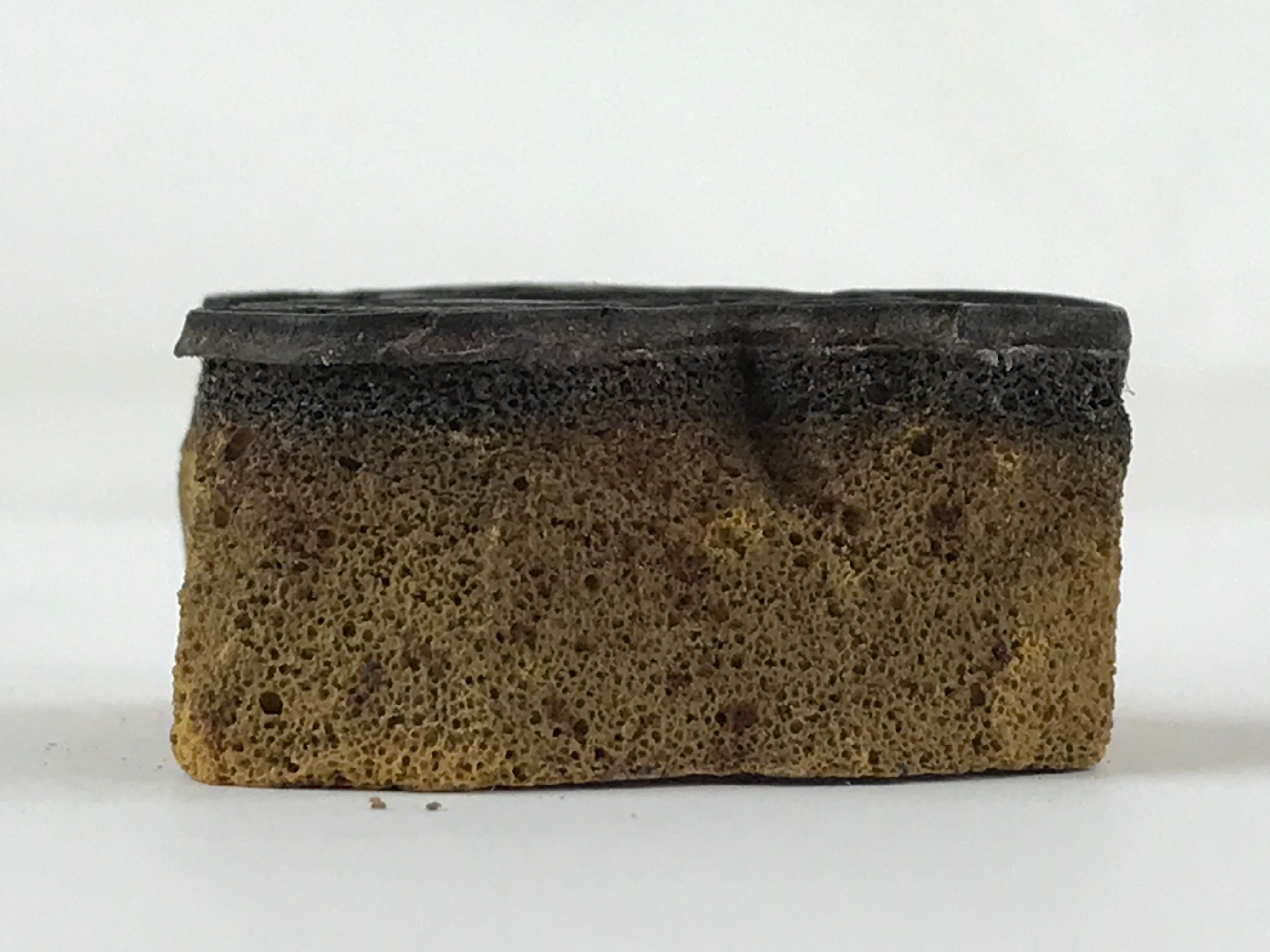 Japanese Rubber Stamp Boy Playing Vtg Kanji Sponge Base Stationary HS222