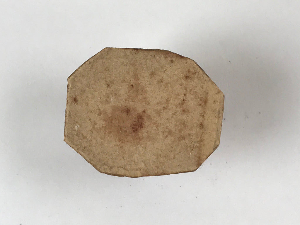 Japanese Rubber Stamp Camellia Flower Vtg Bud Sponge Base Stationary HS241