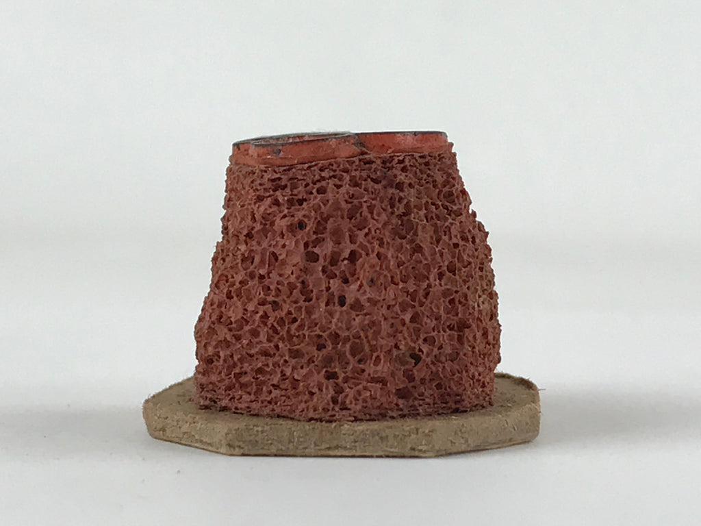 Japanese Rubber Stamp Camellia Flower Vtg Bud Sponge Base Stationary HS241