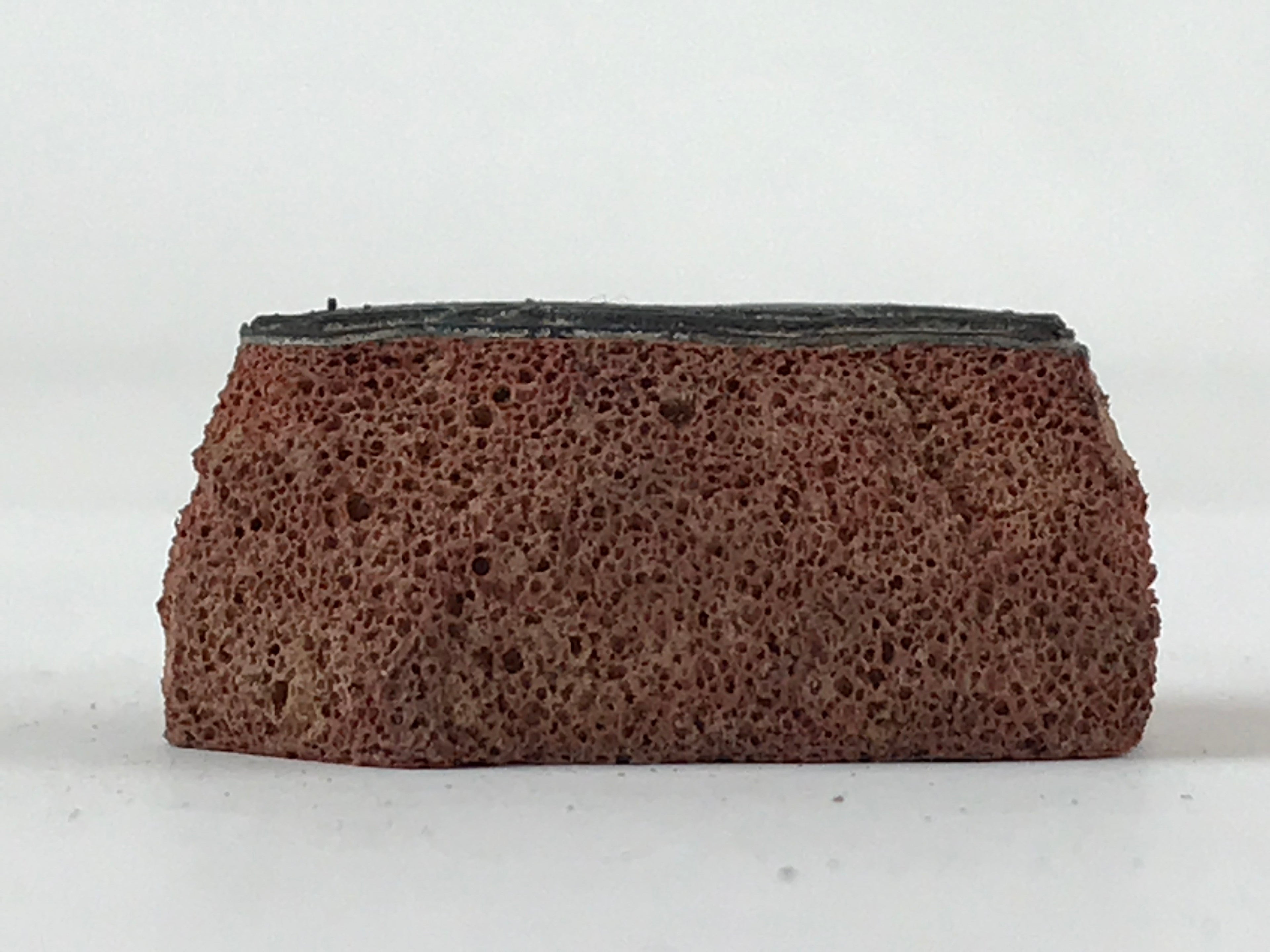 Japanese Rubber Stamp Child Holding Object Vtg Sponge Base Stationary HS230