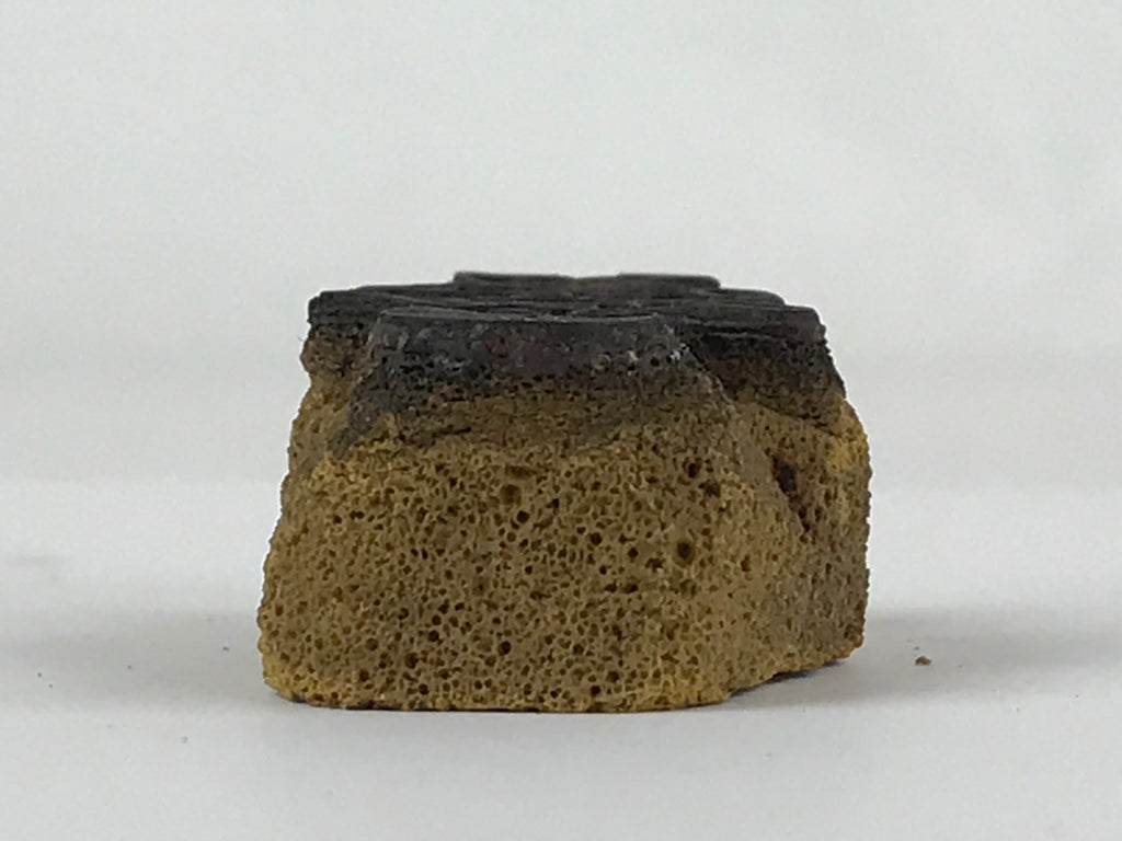 Japanese Rubber Stamp Child Holding Object Vtg Sponge Base Stationary HS233