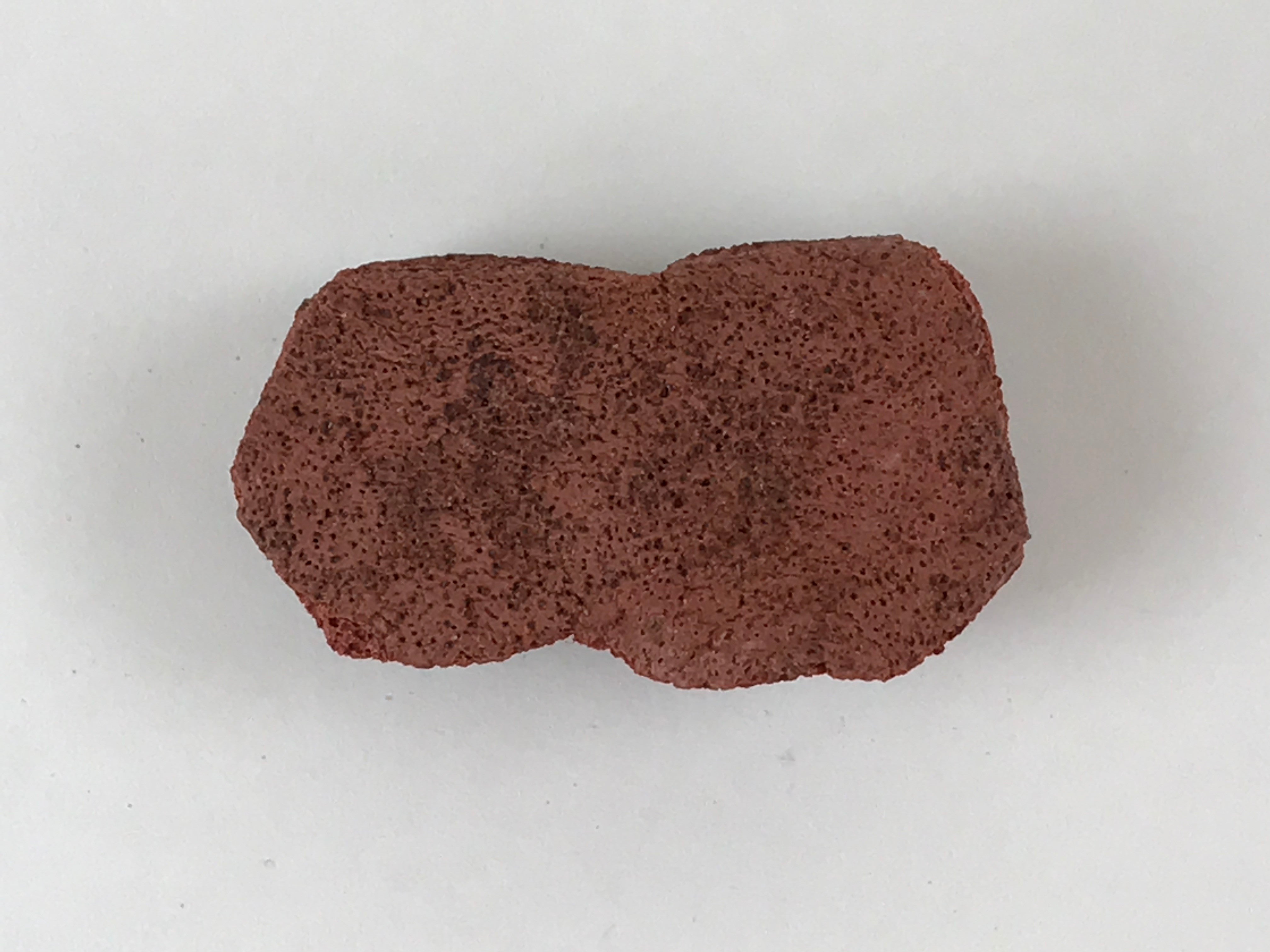 Japanese Rubber Stamp Flower Geometric Vtg Circles Sponge Base Stationary HS194