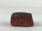 Japanese Rubber Stamp Flower Geometric Vtg Circles Sponge Base Stationary HS194