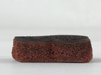 Japanese Rubber Stamp Flower Geometric Vtg Circles Sponge Base Stationary HS194