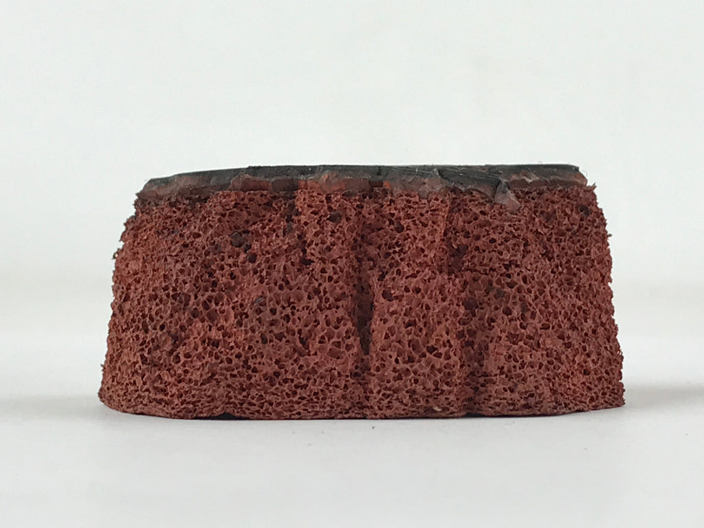 Japanese Rubber Stamp Foliage Branch Vtg Nature Sponge Base Stationary HS257