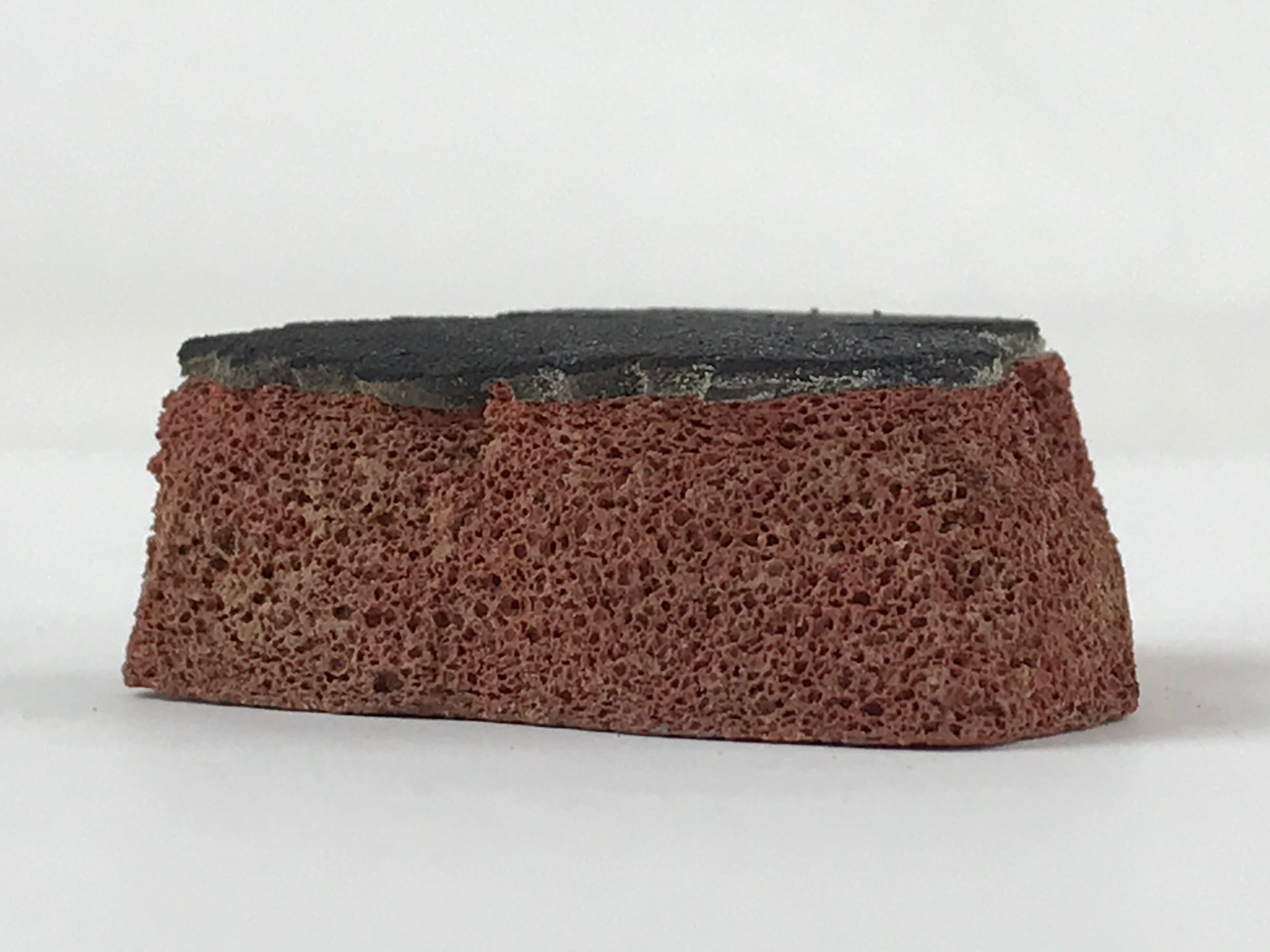 Japanese Rubber Stamp Grapewine Leaf Vtg Black Sponge Base Stationary HS216