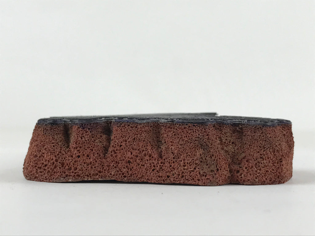 Japanese Rubber Stamp Houses Trees Vtg Scenery Sponge Base Stationary HS286