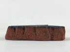 Japanese Rubber Stamp Houses Trees Vtg Scenery Sponge Base Stationary HS286