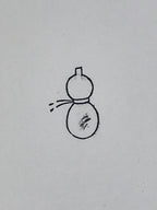 Japanese Rubber Stamp Hyotan Natural Gourd Vtg Sponge Base Stationary HS201
