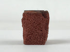 Japanese Rubber Stamp Hyotan Natural Gourd Vtg Sponge Base Stationary HS201