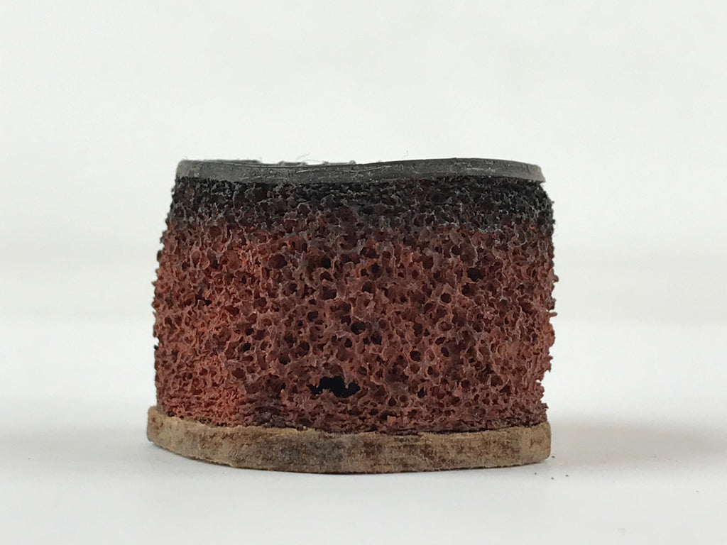 Japanese Rubber Stamp Kotobuki Vtg Kanji Round Sponge Base Stationary HS209