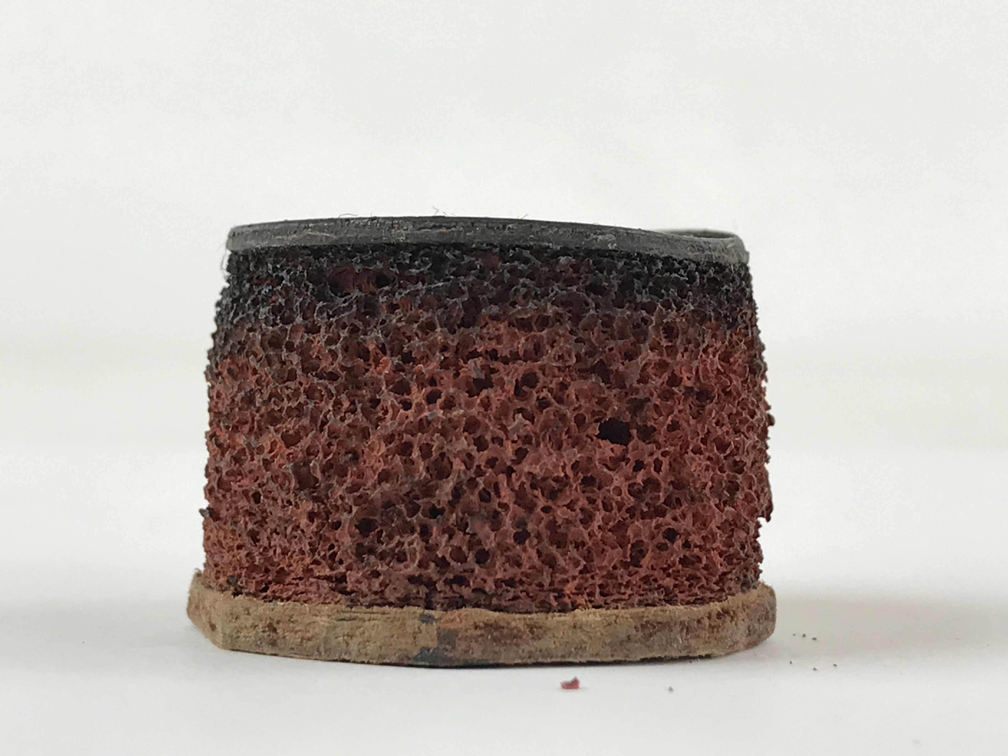 Japanese Rubber Stamp Kotobuki Vtg Kanji Round Sponge Base Stationary HS209