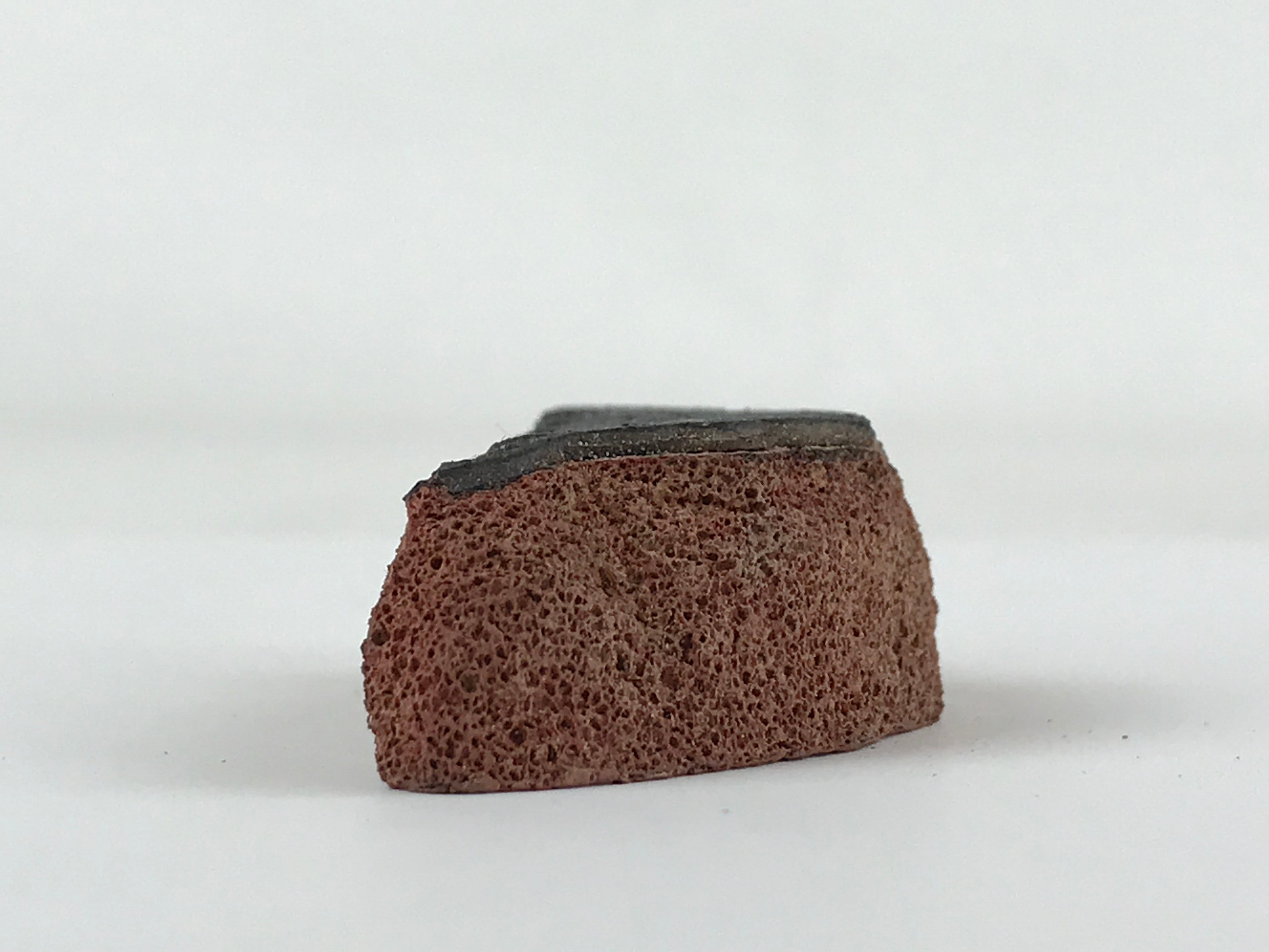 Japanese Rubber Stamp Long Leaf Vtg Sponge Base Stationary HS192