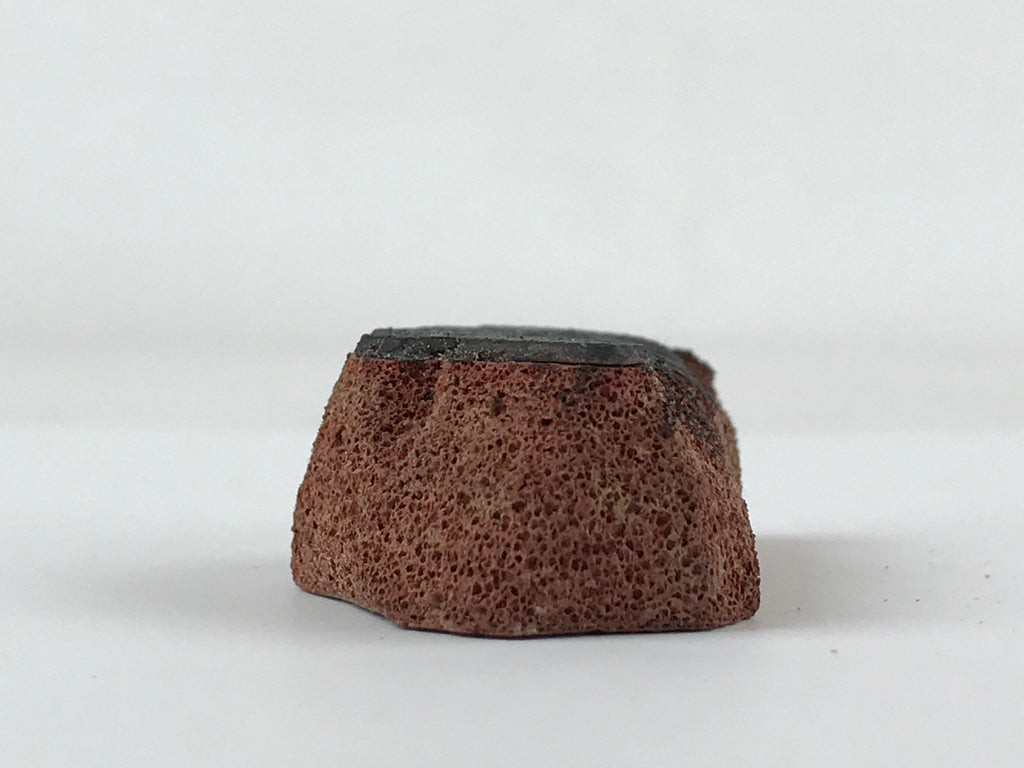 Japanese Rubber Stamp Long Leaf Vtg Sponge Base Stationary HS192