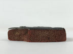 Japanese Rubber Stamp Momotaro Fights Demon Vtg Sponge Base Stationary HS267