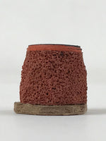 Japanese Rubber Stamp Nested Triangle Pattern Vtg Sponge Base Stationary HS187