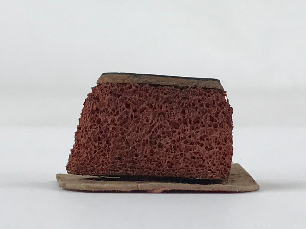 Japanese Rubber Stamp Pencil Brush Vtg Sponge Base Stationary HS207