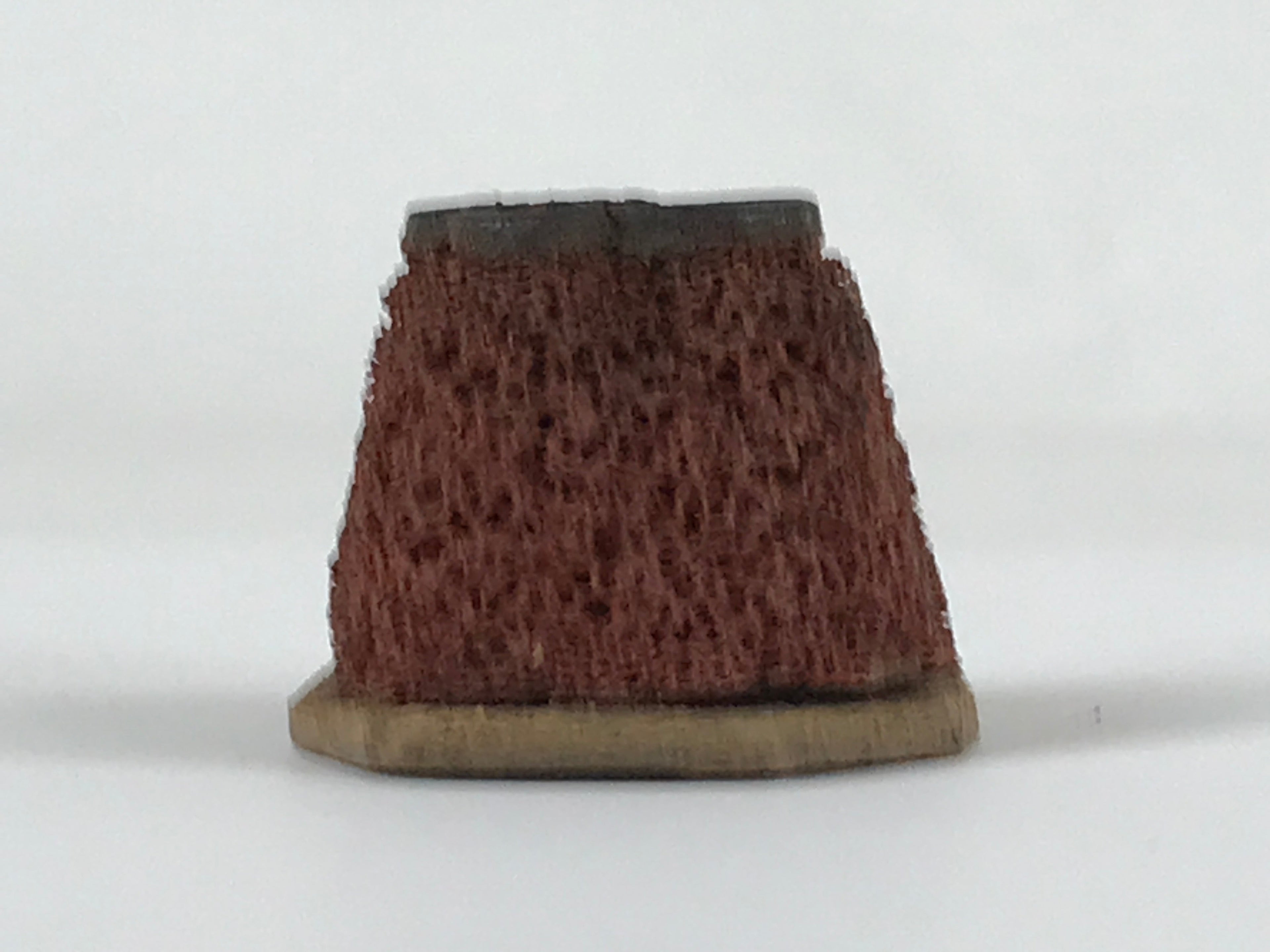 Japanese Rubber Stamp Plum Blossom Vtg Ume Sponge Base Stationary HS231