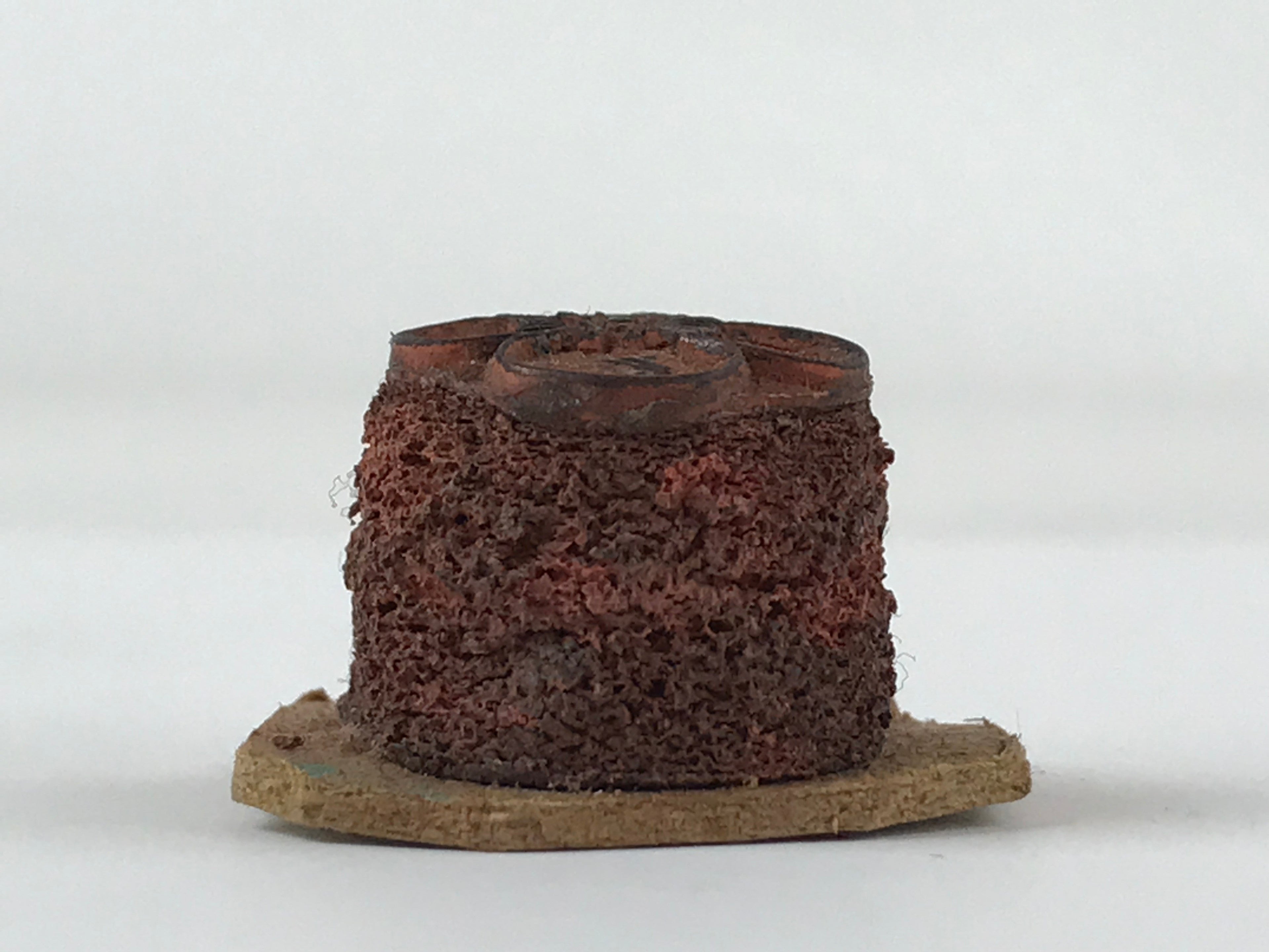 Japanese Rubber Stamp Plum Flower Vtg 5 Petals Sponge Base Stationary HS198