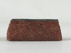 Japanese Rubber Stamp Sitting Man Playing Drums Vtg Sponge Base Stationary HS237
