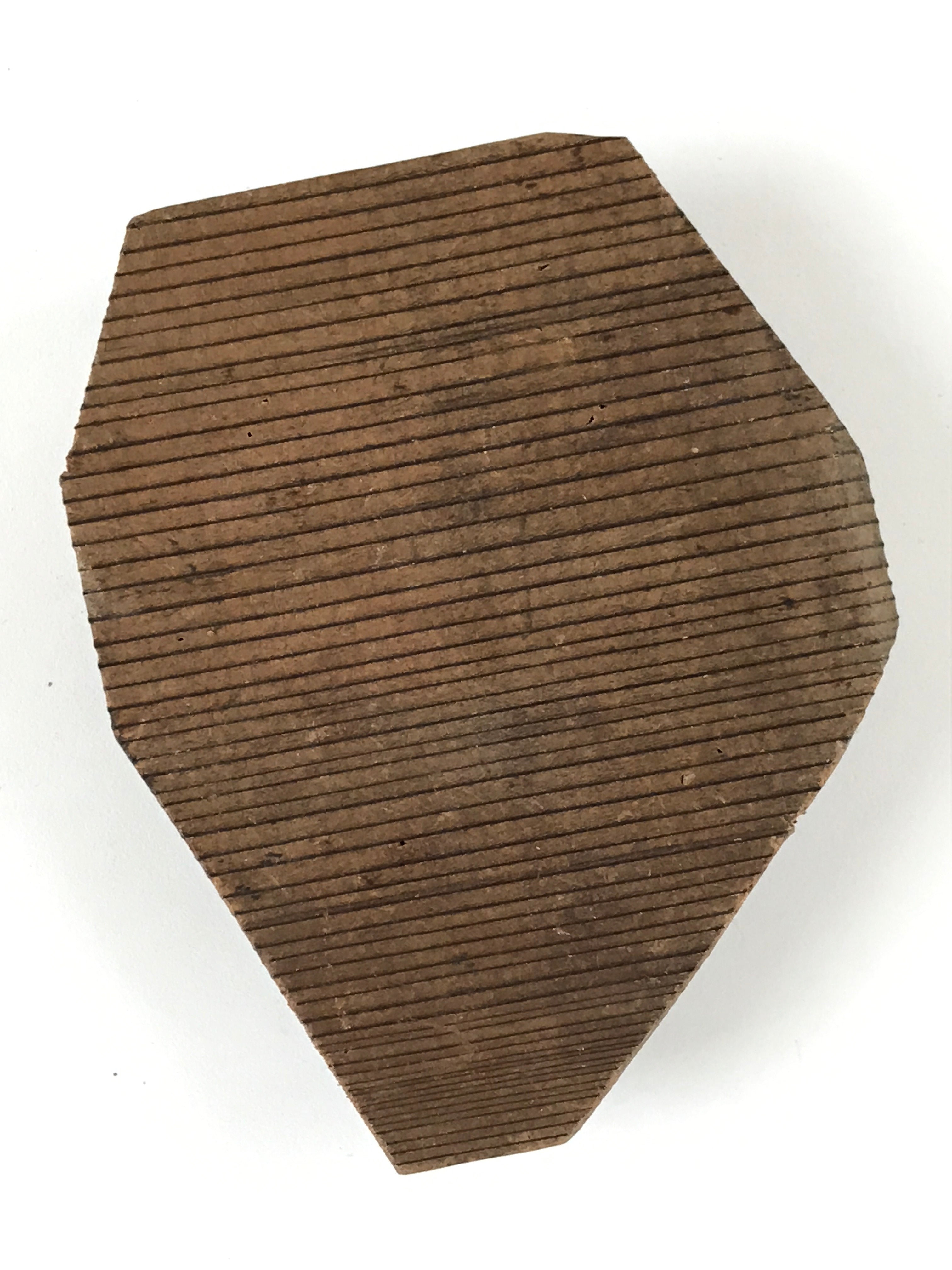 Japanese Rubber Stamp Tree Branch Foliage Vtg Sponge Base Stationary HS283