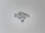 Japanese Rubber Stamp Tree Round Fruits Vtg Sponge Base Stationary HS191