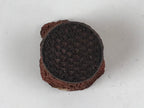 Japanese Rubber Stamp Triangles Vtg Circle Sponge Base Stationary HS244