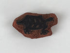 Japanese Rubber Stamp Turtle Vtg Kame Sponge Base Stationary HS232