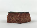 Japanese Rubber Stamp Two Flying Cranes Vtg Bird Sponge Base Stationary HS249