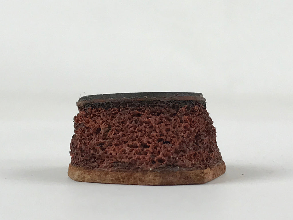 Japanese Rubber Stamp Wave Pattern Vtg Seigaiha Sponge Base Stationary HS238