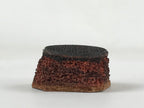 Japanese Rubber Stamp Wave Pattern Vtg Seigaiha Sponge Base Stationary HS238