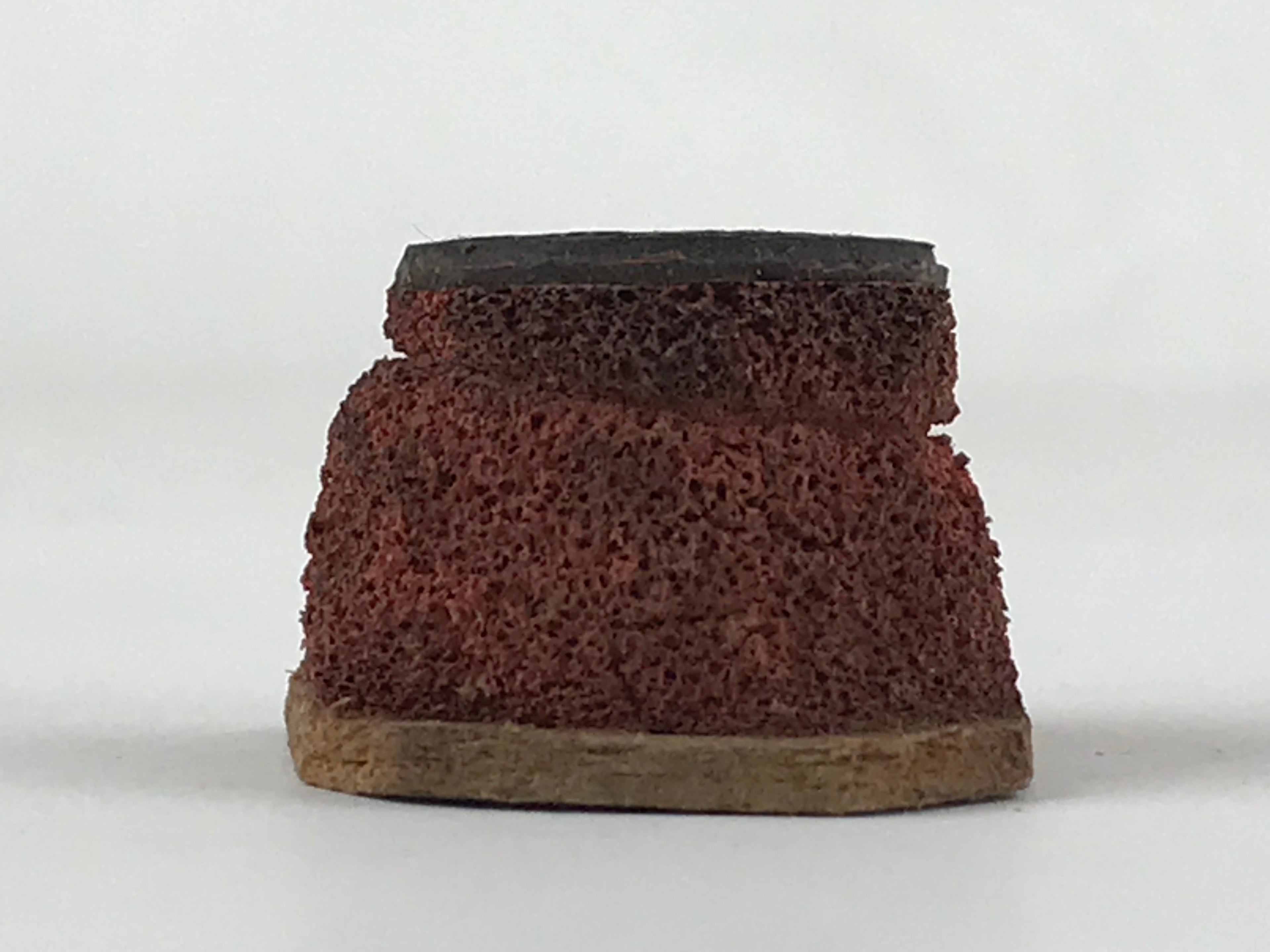 Japanese Rubber Stamp Wave Pattern Vtg Seigaiha Sponge Base Stationary HS246