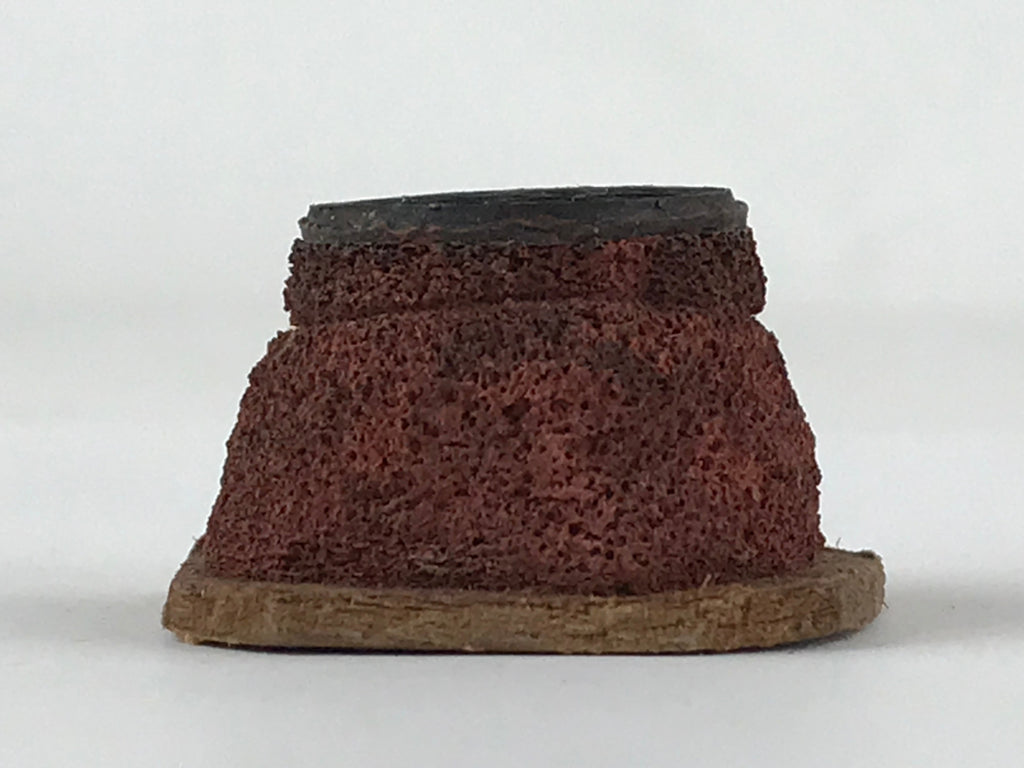Japanese Rubber Stamp Wave Pattern Vtg Seigaiha Sponge Base Stationary HS246