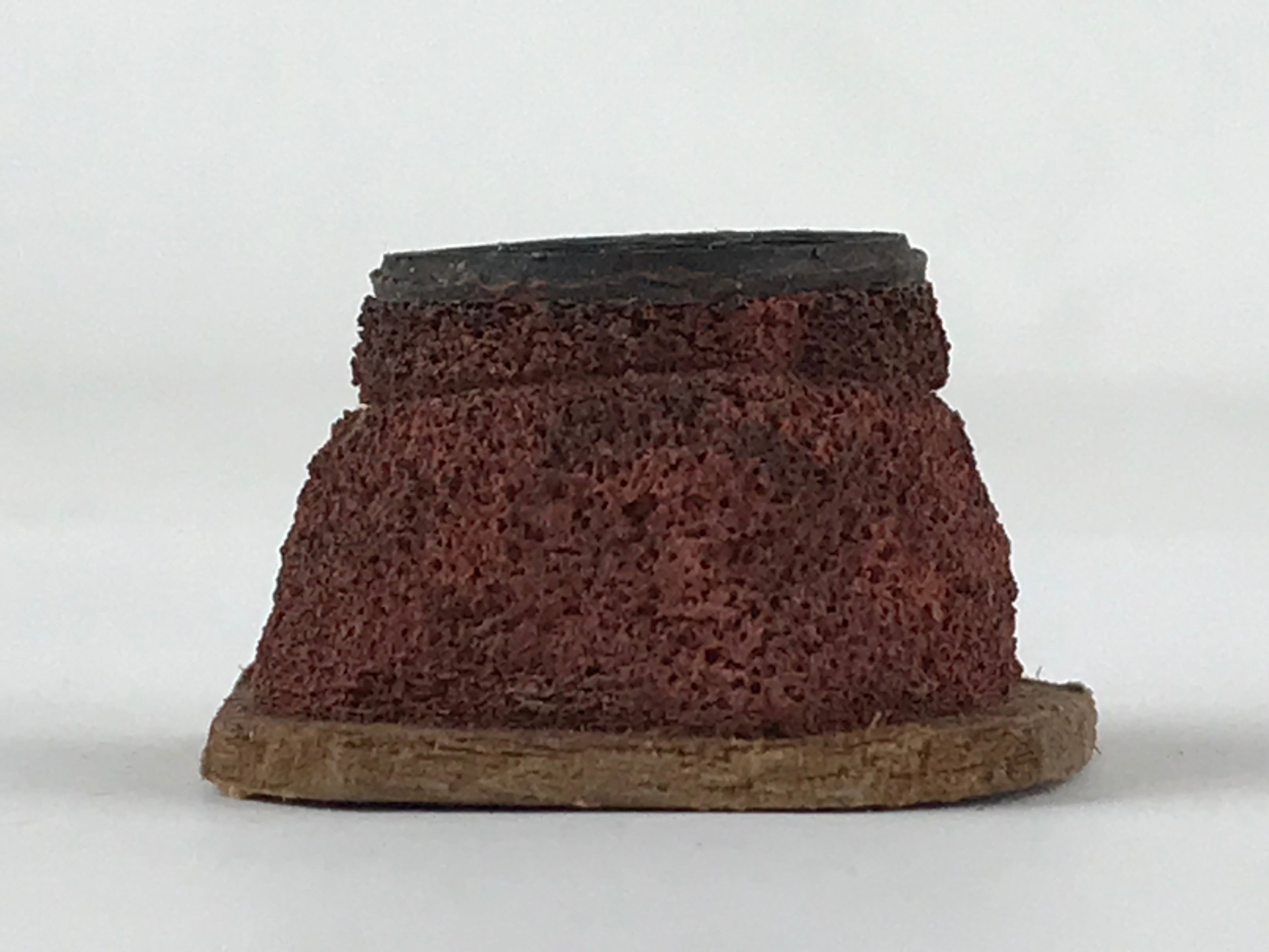 Japanese Rubber Stamp Wave Pattern Vtg Seigaiha Sponge Base Stationary HS246