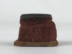 Japanese Rubber Stamp Wave Pattern Vtg Seigaiha Sponge Base Stationary HS246