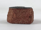 Japanese Rubber Stamp Woman With Apron And Ball Vtg Sponge Base Stationary HS247