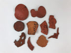 Japanese Rubber Stamps Without Base 10 Pcs Vtg Animal Kanji Stationary HS229