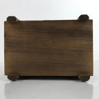 Japanese Rustic Wood Tansu Storage Chest Vtg Haribako Trinket Box 3 Drawer T393