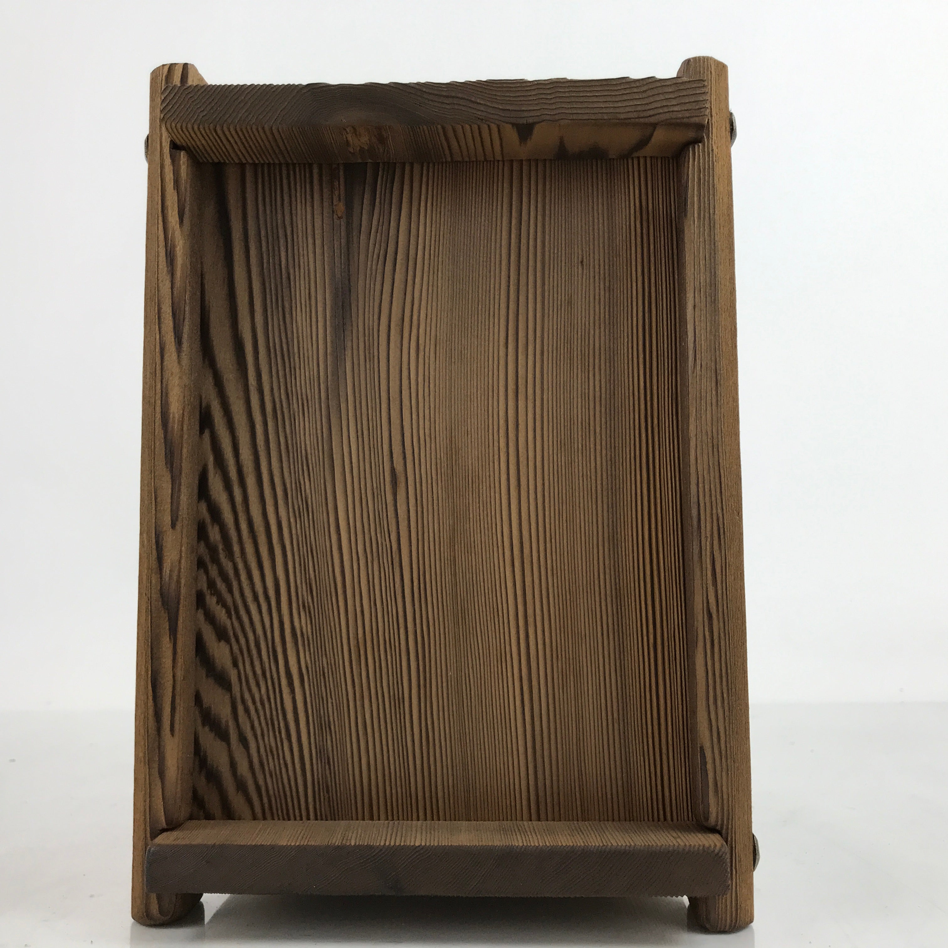 Japanese Rustic Wood Tansu Storage Chest Vtg Haribako Trinket Box 3 Drawer T393