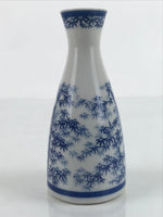 Japanese Sake Bottle Porcelain Sometsuke Tokkuri Ichi-Go Bamboo Blue TS688