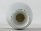 Japanese Sake Bottle Porcelain Tokkuri Vtg Kutani Ware Orange Black Stripe TS605